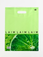 Пакет «Лаймовая свежесть», полиэтиленовый с вырубной ручкой, 40×31 см, 30 мкм - Фото 3