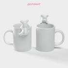 УЦЕНКА Набор кружек 2 шт. «Мишка Отто» 290 мл, 11.5×8×13.5 см - Фото 2