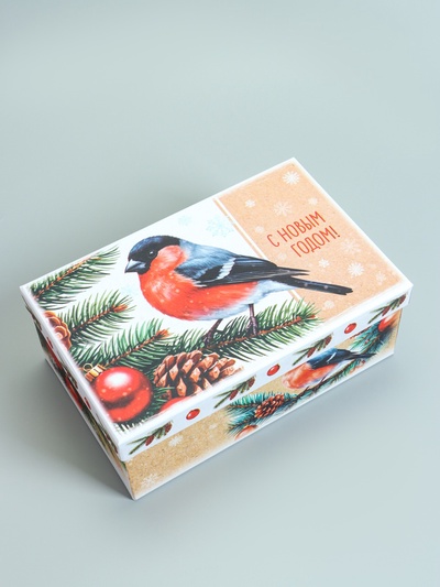 Набор подарочных новогодних коробок 10 в 1 «Новогодние мечты», 30×19×11.5 - 12×6.5×4 см