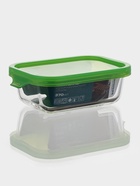 Контейнер. 390 мл, пластиковая крышка, стекло, прозрачный - фото 809247251