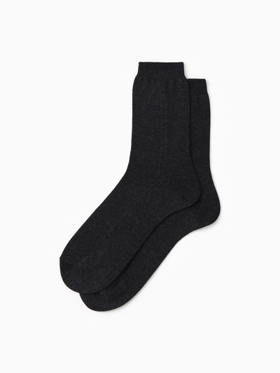 Носки мужские шерстяные, размер 27 (41-42), серые