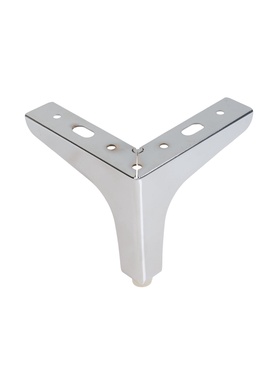 УЦЕНКА Опора мебельная CAPPIO STOP04, h=100 мм, 11.5х11.5 мм, цвет хром