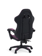 Кресло компьютерное игровое «Клик Мебель», на колёсиках, экокожа, цвет чёрный/фиолетовый - Фото 9