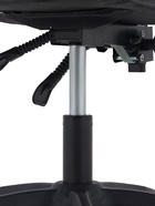 Кресло компьютерное игровое «Клик Мебель», на колёсиках, экокожа, цвет чёрный/белый - Фото 18