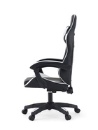 Кресло компьютерное игровое «Клик Мебель», на колёсиках, экокожа, цвет чёрный/белый - Фото 8