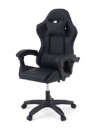 Кресло компьютерное игровое «Клик Мебель», на колёсиках, экокожа, цвет чёрный - Фото 5