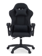 Кресло компьютерное игровое «Клик Мебель», на колёсиках, экокожа, цвет чёрный - Фото 7