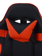 Кресло компьютерное игровое «Клик Мебель», на колёсиках, экокожа, цвет чёрный/красный - Фото 12