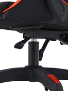 Кресло компьютерное игровое «Клик Мебель», на колёсиках, экокожа, цвет чёрный/красный - фото 119392578