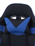 Кресло компьютерное игровое «Клик Мебель», на колёсиках, экокожа, цвет чёрный/синий - Фото 12