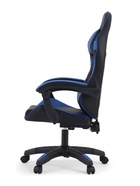 Кресло компьютерное игровое «Клик Мебель», на колёсиках, экокожа, цвет чёрный/синий - Фото 8