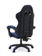 Кресло компьютерное игровое «Клик Мебель», на колёсиках, экокожа, цвет чёрный/синий - Фото 9