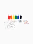 Набор для творчества новогодний, витражи «Лошадка в шапочке» - Фото 2