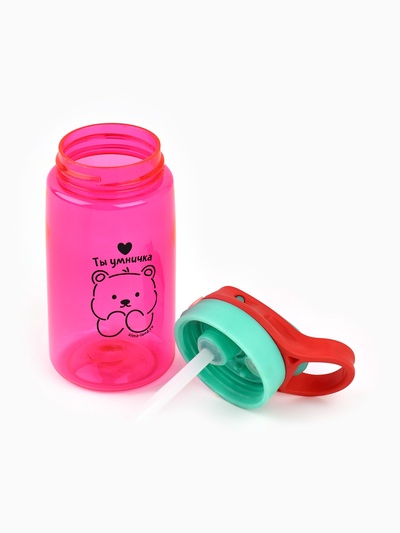 Бутылка для воды пластиковая «Ты умничка», 550 мл