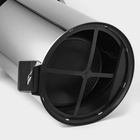 УЦЕНКА Ведро мусорное с педалью, 20 л, нерж. сталь - Фото 9