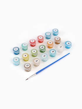 Картина по номерам с подрамником «Стич сёрфер», 30×40 см