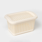 Корзина для хранения, 20 л, с крышкой, МИКС - Фото 4