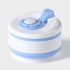 УЦЕНКА Стакан складной с крышкой «С собой» 350 мл 8.5×14 см, голубая - Фото 9