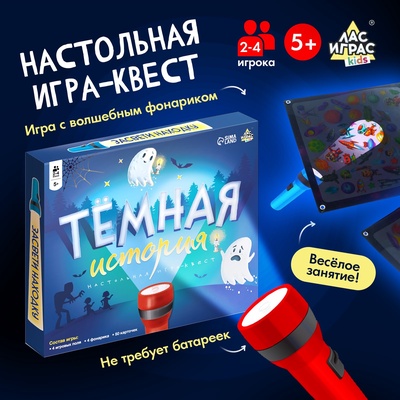УЦЕНКА Настольная игра «Тёмная история»