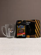 Подарочный набор «Настоящему мужику», гель для душа канистра 500 мл и стакан с пулей, HARD LINE - фото 809247747