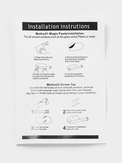 Держатель для туалетной бумаги на липучке Stölz, хром