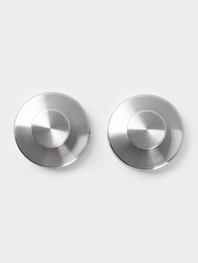 Набор крючков металлических на вакуумной присоске Stölz, 2 шт., хром