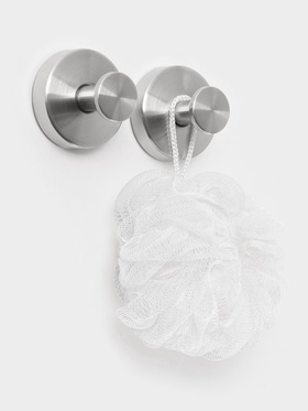 Набор крючков металлических на вакуумной присоске Stölz, 2 шт., хром