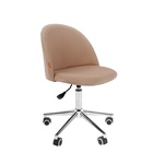 Кресло офисное для руководителя Chairman Home – 118, без подлокотников, на колёсиках, ткань Т – 6, цвет бежевый 9550584 Кресло офисное для руководителя Chairman Home – 118, без подлокотников, на колёсиках, ткань Т – 6, цвет бежевый 9550584