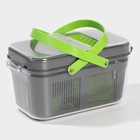 УЦЕНКА Овощерезка универсальная "Chopper'' ABS-пластик, металл, 22 насадки - Фото 20