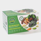 УЦЕНКА Овощерезка универсальная "Chopper'' ABS-пластик, металл, 22 насадки - Фото 22