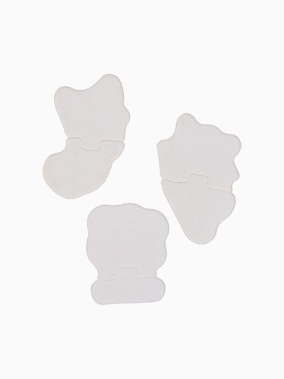 Макси-пазлы Крошка Я «Зимние истории», новогодний набор игрушек, 6 шт., 12 деталей, для ванны