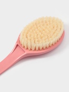 Щётка банная на ручке Доляна, массажёр, 33×6 см, розовая - Фото 3