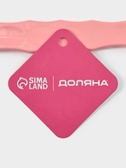 Щётка банная на ручке Доляна, массажёр, 33×6 см, розовая - Фото 7