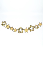 Гирлянда на ленте с блестками «С новым годом 2026» золотая, 450 см 10888258