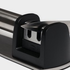 УЦЕНКА Точилка для ножей с 2-мя точилками для стали и керамических ножей, металлик - Фото 5