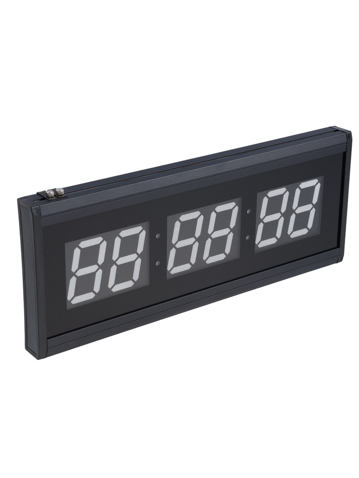 УЦЕНКА Часы электронные настенные «Соломон», 48×19×3 см, цифры зеленые 7.5×4 см - Фото 1