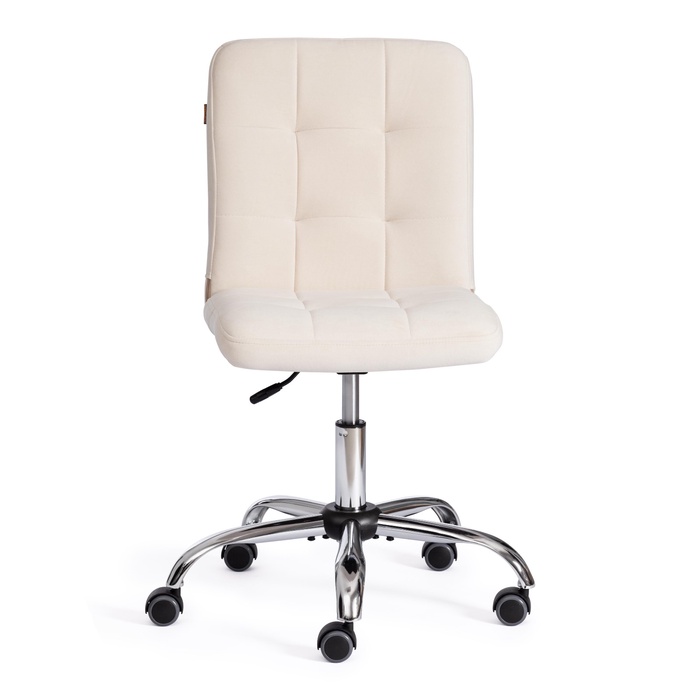 Кресло для оператора FIESTA, флок, цвет молочный - Фото 1