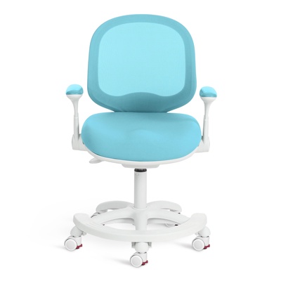 Кресло детское RAINBOW, ткань/сетка, цвет blue (голубой)