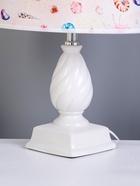 Лампа настольная «Шанталь» 1хЕ14 40 Вт белый RISALUX - фото 809248140