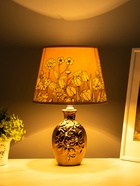 Лампа настольная с абажуром «Цветение» E14 RISALUX - фото 809248180