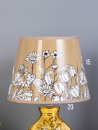 Лампа настольная 16277/1GD Е14 40 Вт золото RISALUX - фото 809248201