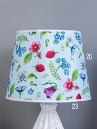 Лампа настольная 1860/1WT E14 40 Вт белый RISALUX - фото 809248208