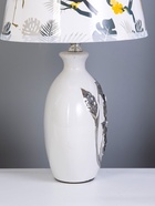 Настольная лампа 16512/1 E14 40 Вт бело-хромовый RISALUX - фото 809248216