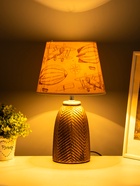 Настольная лампа «Диана» Е14 40 Вт черный с золотой патиной RISALUX - фото 809248233