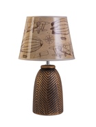 Настольная лампа «Диана» Е14 40 Вт черный с золотой патиной RISALUX - фото 809248237