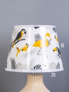 Настольная лампа «Глория» Е14 40 Вт бежевый RISALUX - фото 809248252