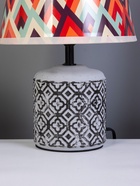 Настольная лампа «Ория» Е14 40 Вт серый RISALUX - фото 809248265