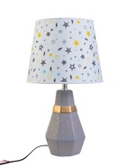 Настольная лампа «Айседора» E14 40 Вт серый-золото RISALUX - фото 809248297