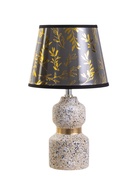 Настольная лампа «Патрисия» Е14 40 Вт бело-золотой RISALUX - фото 809248315