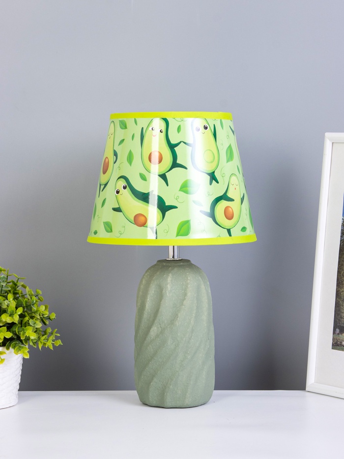 Лампа настольная «Джи» 1×40 Вт Е14 зеленый RISALUX